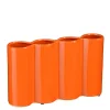Vaas oranje - l34xb9xh21cm