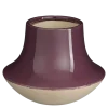 Vaas paars - h20xd25cm
