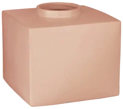 Vaas roze - h25,5xd31cm