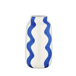 Vaas strepen blauw