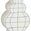 Vaas wit - l20xb10xh30cm