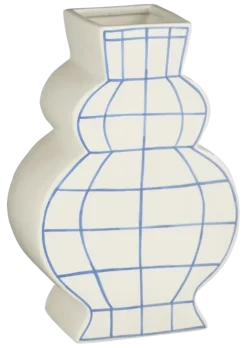 Vaas wit - l20xb10xh30cm