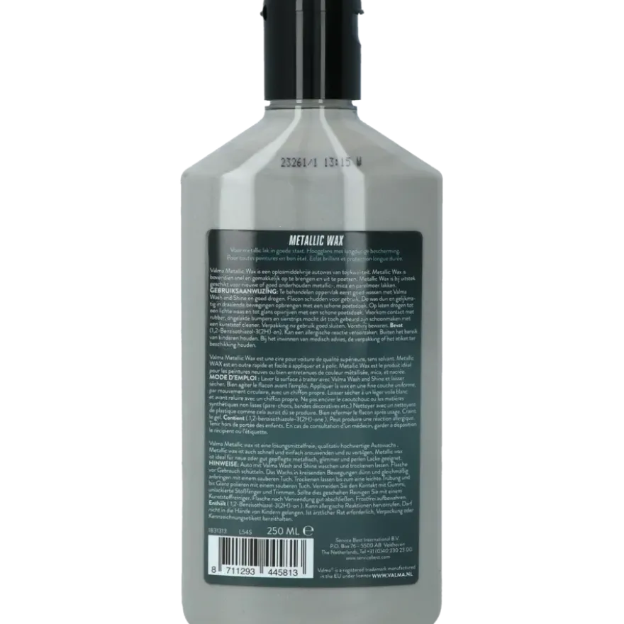 Valma metallic wax L54S 250ml