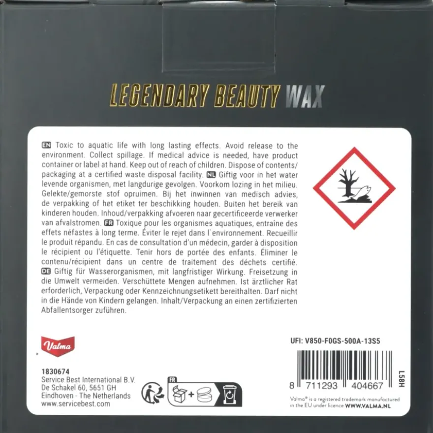 Valma ultimate legendary beauty wax