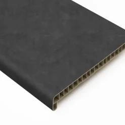 Vensterbank kunststof steenlook 300x25cm inclusief eindkappen