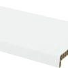 Vensterbank kunststof wit 300x25 cm inclusief eindkappen