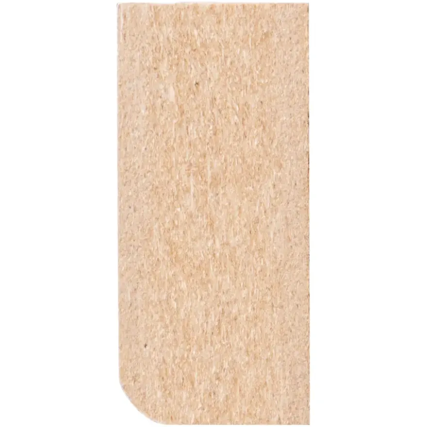 Vensterbanklat recht MDF wit gegrond 18x40 mm lengte 260 cm