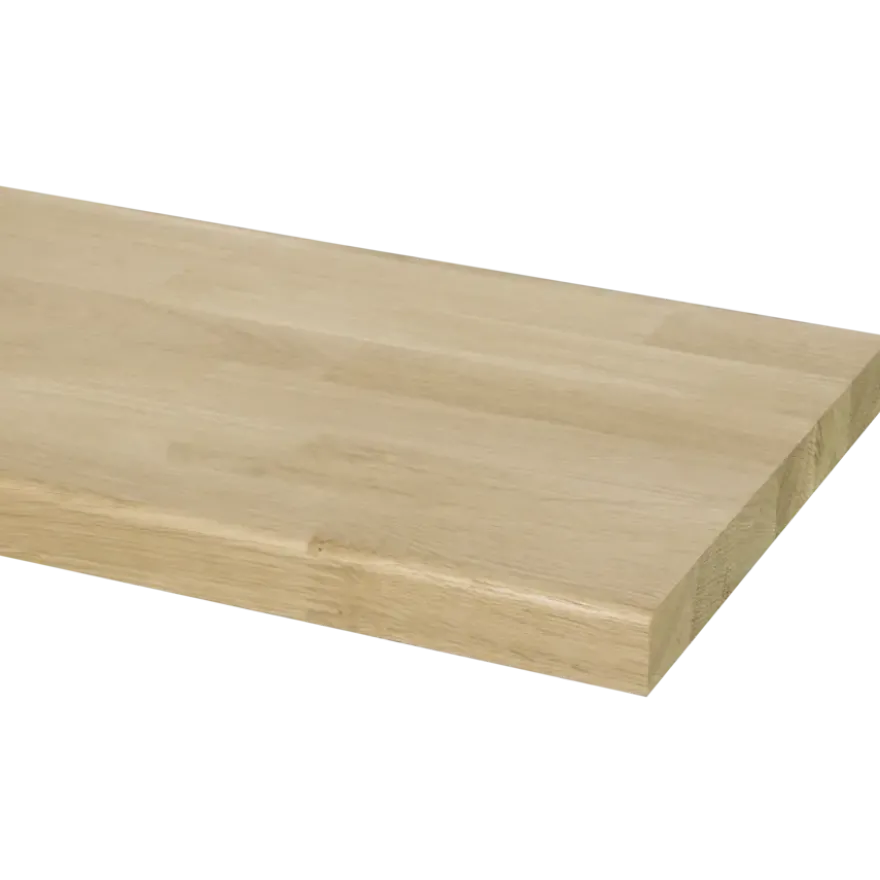 Vensterbank massief eiken 100x25cm 27mm