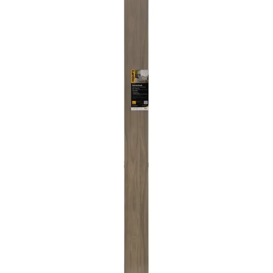 Vensterbank MDF walnoot 250x20cm 28mm