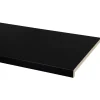 Vensterbank MDF zwart 250x30cm 28mm