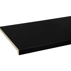 Vensterbank MDF zwart 250x30cm 28mm