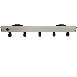 Vepa Bins Pro-line wandkapstok met 5 haken - grijs / zwart