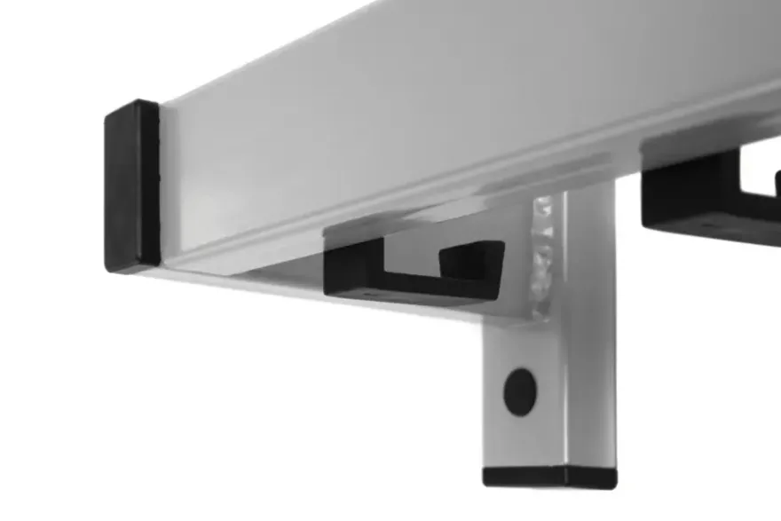 Vepa Bins Safe wandkapstok met 10 haken - grijs / zwart