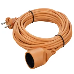 Verlengsnoer 10 Meter Oranje 2x1.5mm