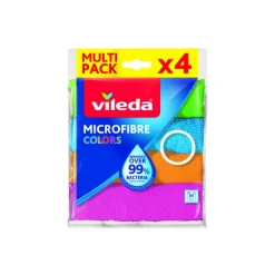 Vileda microvezel doek Color 4 stuks