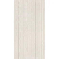 Viltpaneel rechte lijnen beige 120x52 cm