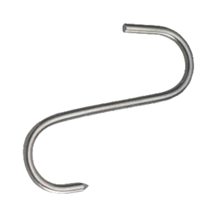 Vleeshaak verzinkt 120 mm 2stuks