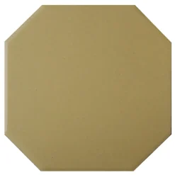Vloertegel Aveiro Ochre Yellow Octagon 10x10 cm 1,0 m²