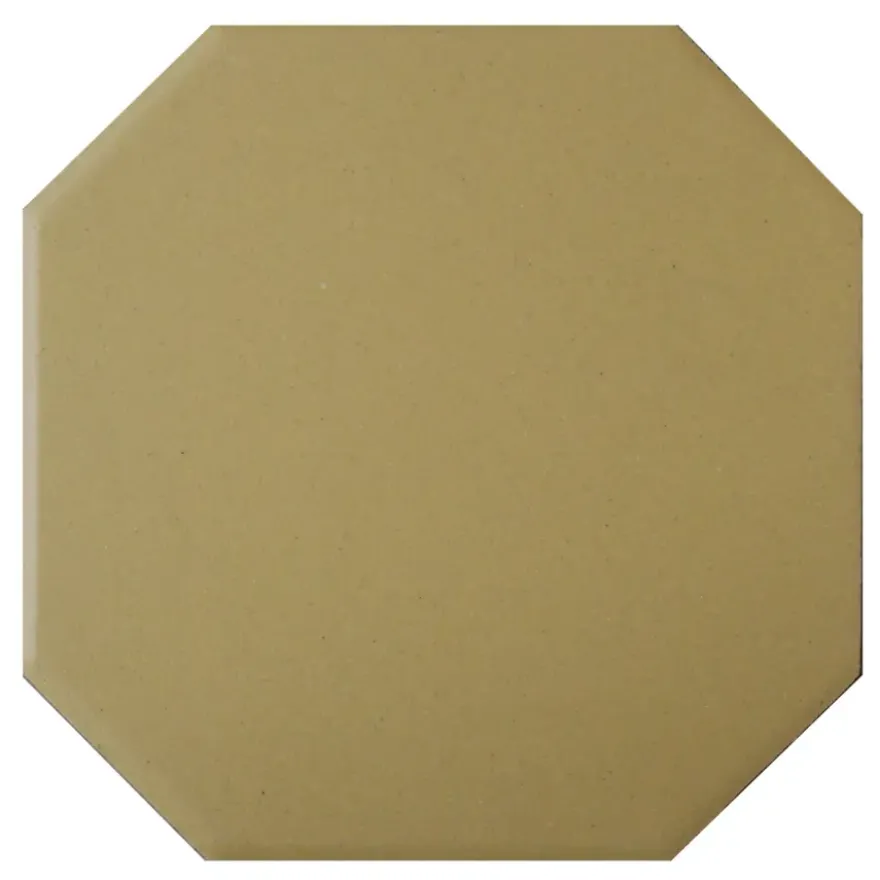 Vloertegel Aveiro Ochre Yellow Octagon 10x10 cm 1,0 m²