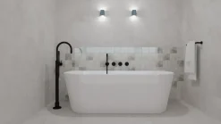 Vloertegel Eterna 80 x 80 cm keramiek grijs 1,29 m²