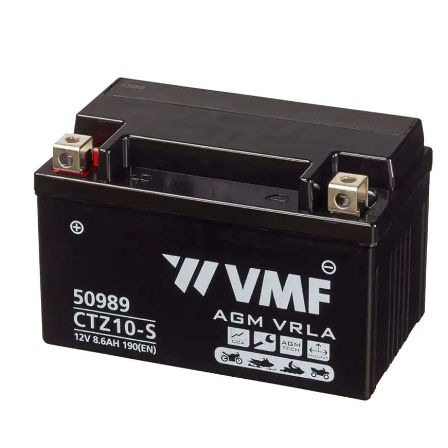 VMF Powersport AGM accu 12 volt 8,6 Ah FA YTZ10-S
