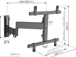 Vogel's TVM 3465 Full-Motion+ M 32 tot 65 inch
