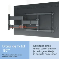 Vogel's TVM 3845 Full-Motion+ XL 55 tot 100 inch