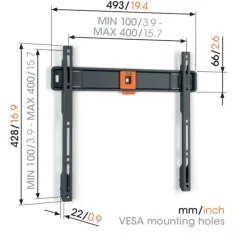 Vogel's TV-steun Fixed M - 32 t/m 77 inch
