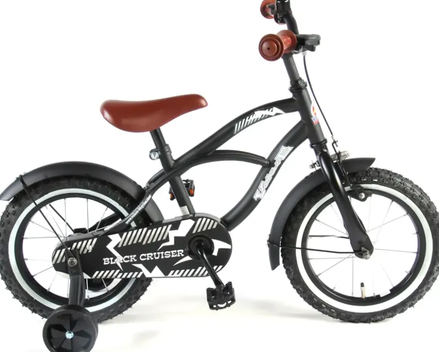 Volare Black Cruiser 14 Inch kinderfiets