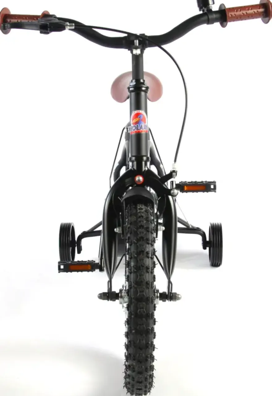 Volare Black Cruiser 14 Inch kinderfiets