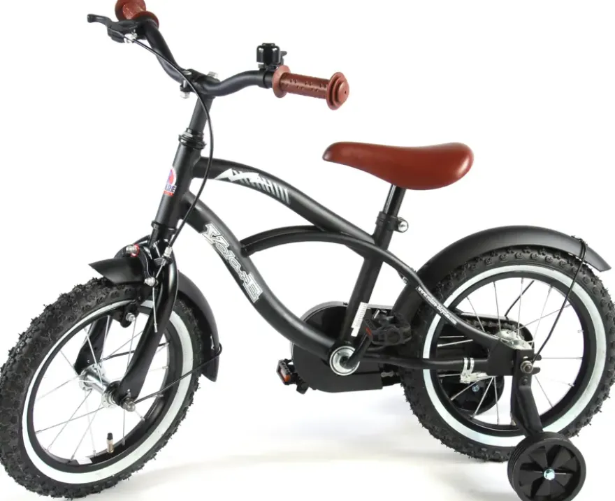 Volare Black Cruiser 14 Inch kinderfiets