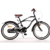 Volare Black Cruiser kinderfiets zwart 18 inch