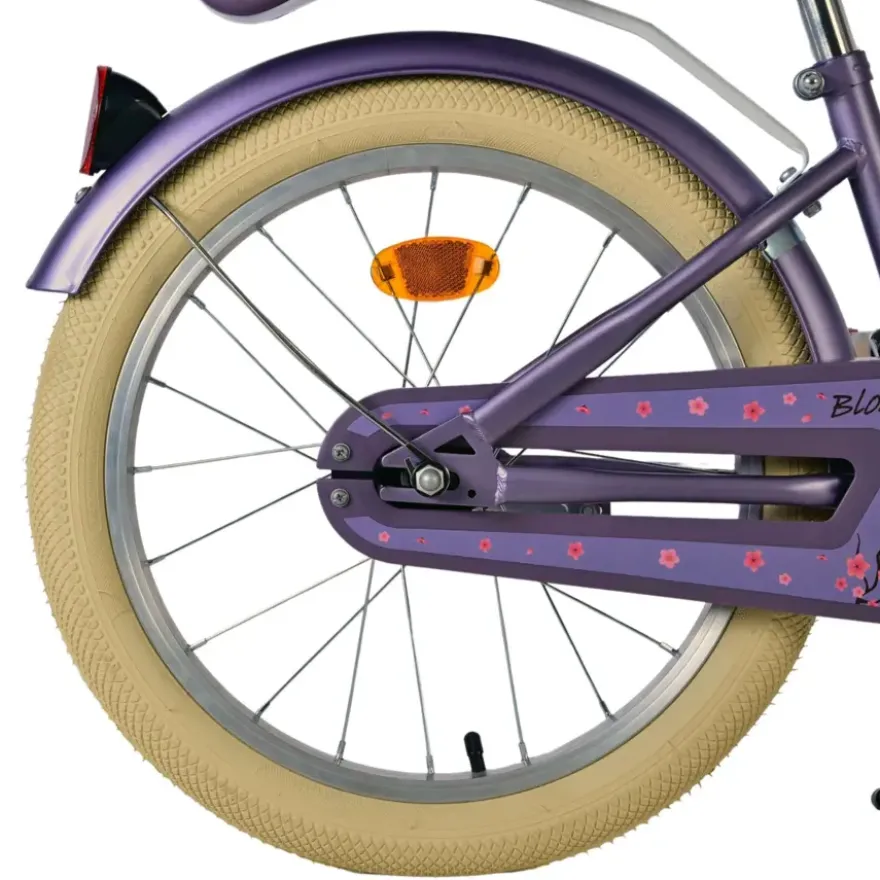 Volare Blossom kinderfiets paars 18 inch