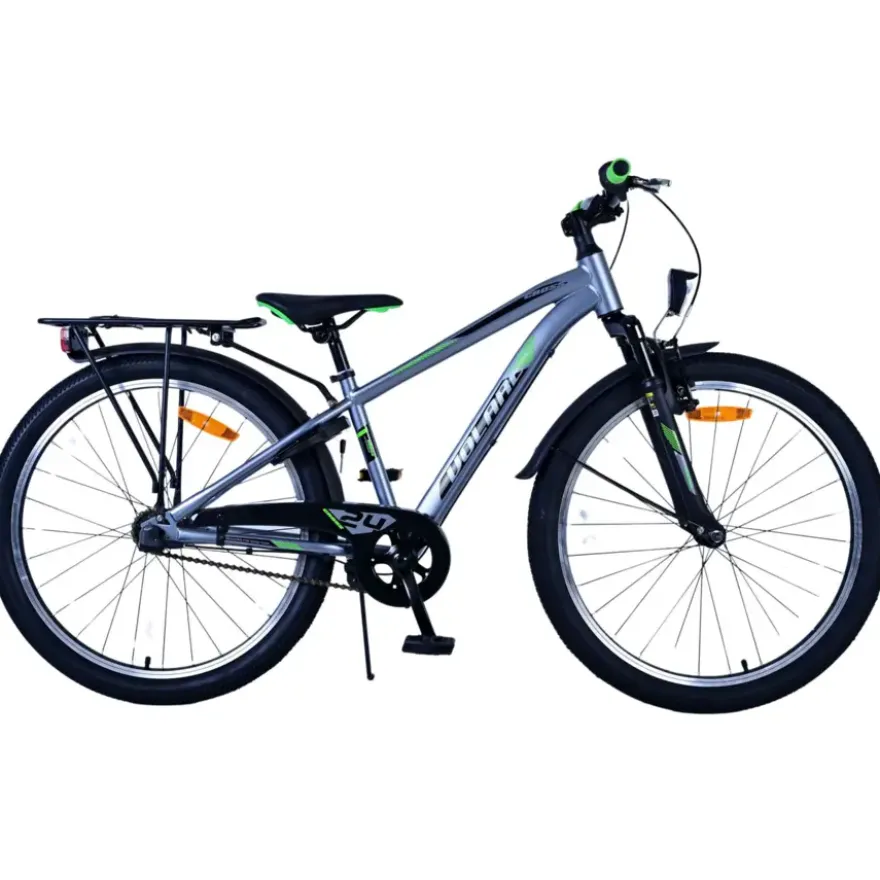 Volare Cross kinderfiets donker grijs 24 inch