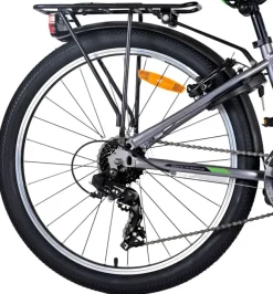 Volare Cross kinderfiets grijs 24 inch