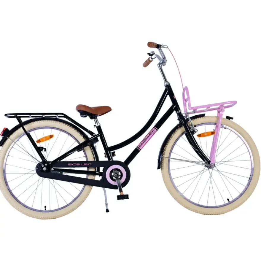 Volare Excellent kinderfiets zwart 24 inch