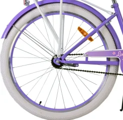 Volare Lovely kinderfiets paars wit 26 inch