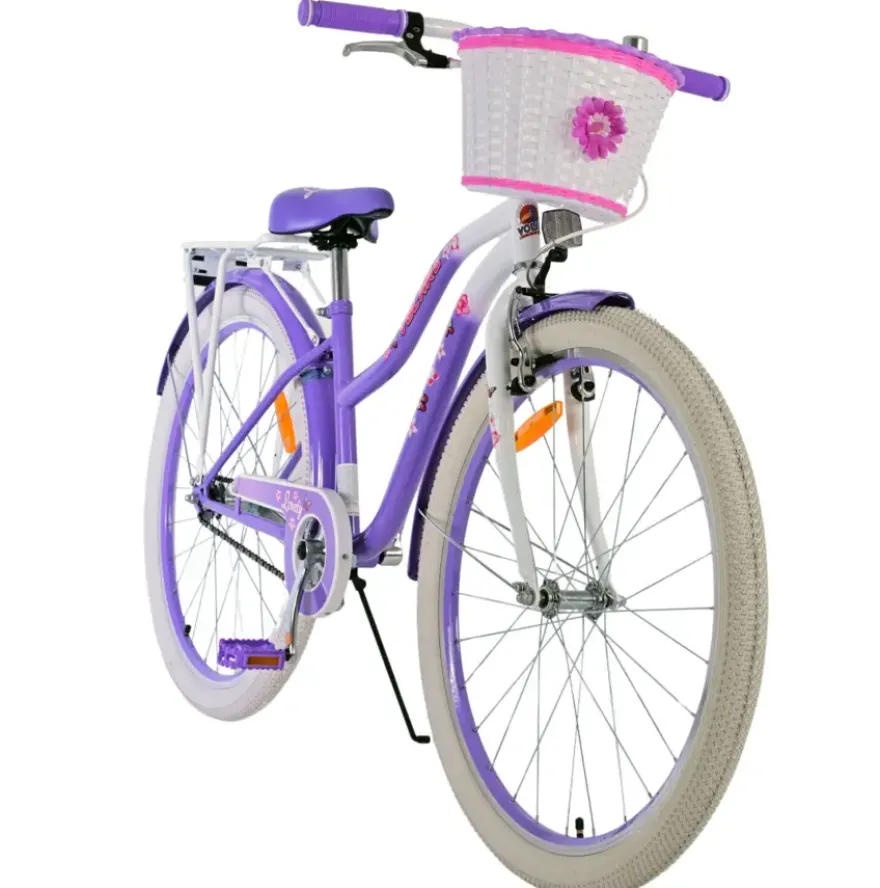 Volare Lovely kinderfiets paars wit 26 inch