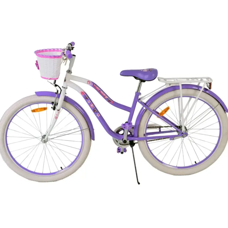 Volare Lovely kinderfiets paars wit 26 inch