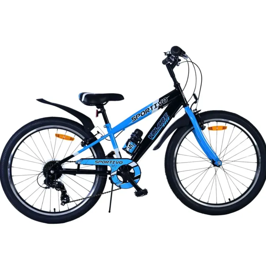 Volare Sportivo kinderfiets blauw 24 inch