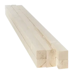 Voordeelpak geschaafd vuren 44 x 44mm lengte 270cm 6 stuks