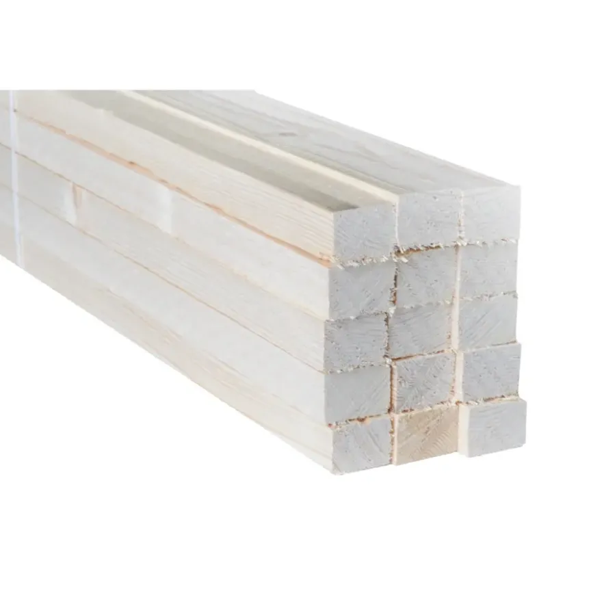 Voordeelpak ruw vuren 22x30 mm 210 cm 15 stuks