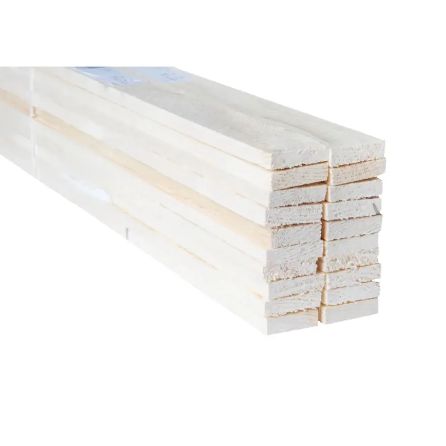Voordeelpak ruw vuren 10x38 mm 270 cm 20 stuks