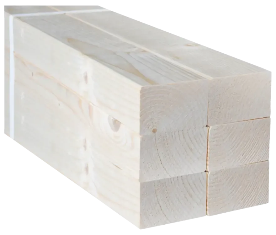 Voordeelpak vuren geschaafd 44x69 mm 210 cm 6 stuks