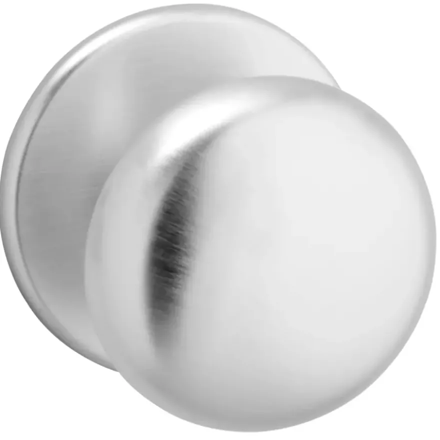 Voordeurknop mat Chroom