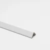 Vouwhoek mdf Ecoline kristalwit 260 cm