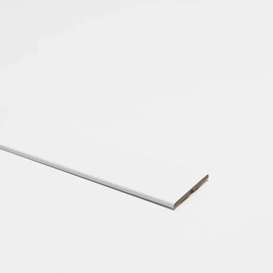 Vouwhoek mdf Ecoline kristalwit 260 cm