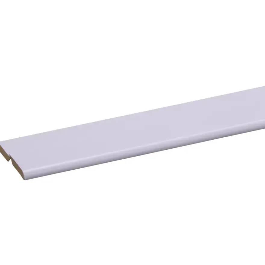 Vouwhoek MDF wit folie 21x21 mm lengte 260 cm