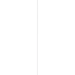 Vouwhoek MDF wit folie 21x21 mm lengte 260 cm