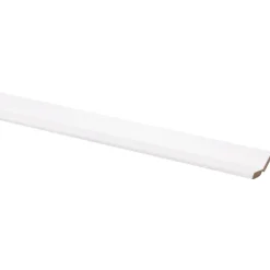 Vouwhoek zelfklevend MDF wit fineer 20x20 mm lengte 260 cm